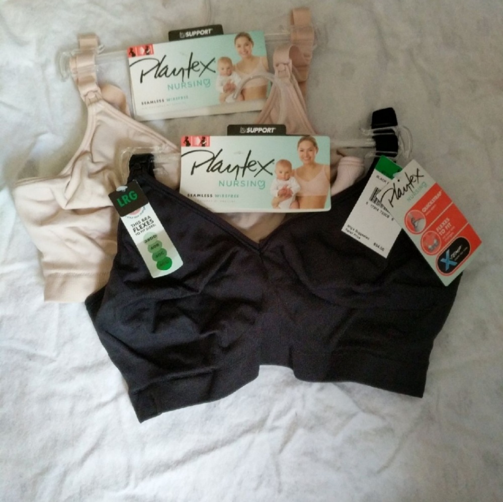 NWT Playtex nursing bras set of 2